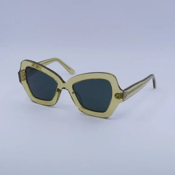🕶️ New Celine CL40067I 47V Sunglasses - Yellow Frame, Grey Lenses